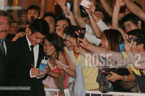 02_09_05 - 62 VENICE FILM FESTIVAL - FILM INITIAL D - PREMIERE/REDCARPET - THE ACTOR EDISON CHEN.©Graziano Arici/Rosebud2