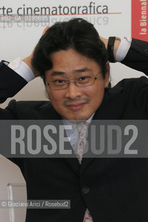 03_09_05 - 62 VENICE FILM FESTIVAL - FILM CHIN-JEOL-HAN GEUM-JA-SSI - THE DIRECTOR PARK CHAN-WOOK.©Graziano Arici/Rosebud2