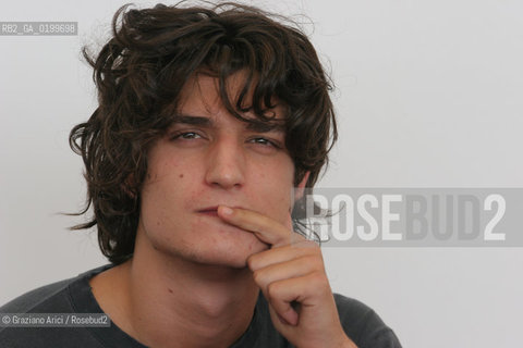 03_09_05 - 62 VENICE FILM FESTIVAL - FILM LES AMANTS REGULIERS - THE ACTOR LOUIS GARREL .©Graziano Arici/Rosebud2