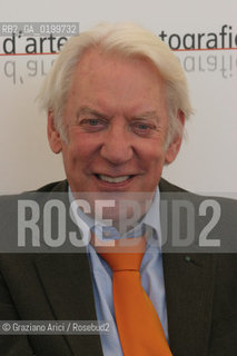 04_09_05 - 62 VENICE FILM FESTIVAL - FILM IL CASANOVA DI FEDERICO FELLINI - DONALD SUTHERLAND.©Graziano Arici/Rosebud2