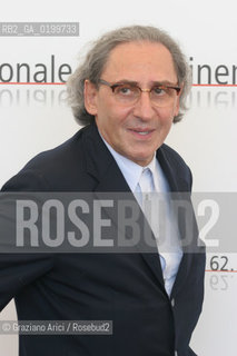 04_09_05 - 62 VENICE FILM FESTIVAL - FILM MUSIKANTEN - THE DIRECTOR FRANCO BATTIATO.©Graziano Arici/Rosebud2