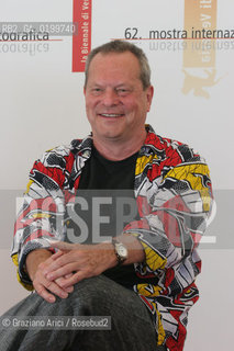 04_09_05 - 62 VENICE FILM FESTIVAL - FILM THE BROTHERS GRIMM - THE DIRECTOR TERRY GILLIAM.©Graziano Arici/Rosebud2