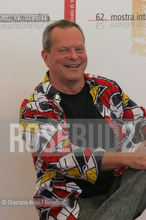 04_09_05 - 62 VENICE FILM FESTIVAL - FILM THE BROTHERS GRIMM - THE DIRECTOR TERRY GILLIAM.©Graziano Arici/Rosebud2
