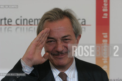 04_09_05 - 62 VENICE FILM FESTIVAL - FILM THE BROTHERS GRIMM - THE ACTOR REMO GIRONE .©Graziano Arici/Rosebud2