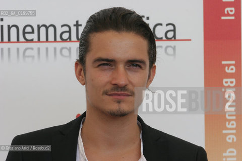 04_09_05 - 62 VENICE FILM FESTIVAL - FILM ELIZABETHTOWN - THE ACTOR ORLANDO BLOOM.©Graziano Arici/Rosebud2