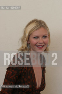 04_09_05 - 62 VENICE FILM FESTIVAL - FILM ELIZABETHTOWN - THE ACTRESS KIRSTEN DUNST.©Graziano Arici/Rosebud2