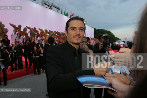 04_09_05 - 62 VENICE FILM FESTIVAL - FILM ELIZABETHTOWN - PREMIER/REDCARPET - THE ACTOR ORLANDO BLOOM.©Graziano Arici/Rosebud2