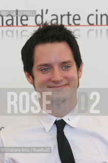 04_09_05 - 62 VENICE FILM FESTIVAL - FILM EVERYTHING IS ILLUMINATED - THE ACTOR ELIJAH WOOD.©Graziano Arici/Rosebud2