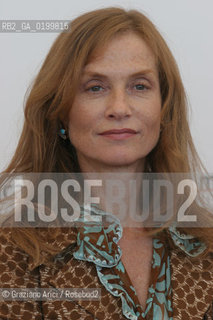 05_09_05 - 62 VENICE FILM FESTIVAL - FILM GABRIELLE - THE ACTRESS ISABELLE HUPPERT.©Graziano Arici/Rosebud2
