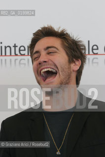 05_09_05 - 62 VENICE FILM FESTIVAL - FILM PROOF - THE ACTOR JAKE GYLLENHAAL.©Graziano Arici/Rosebud2