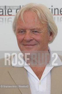 05_09_05 - 62 VENICE FILM FESTIVAL - FILM PROOF - THE ACTOR ANTHONY HOPKINS.©Graziano Arici/Rosebud2