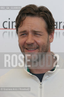 05_09_05 - 62 VENICE FILM FESTIVAL - FILM CINDERELLA MAN - THE ACTOR RUSSEL CROWE.©Graziano Arici/Rosebud2