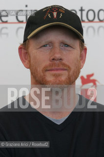 05_09_05 - 62 VENICE FILM FESTIVAL - FILM CINDERELLA MAN - THE DIRECTOR RON HOWARD.©Graziano Arici/Rosebud2