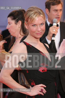 04_09_05 - 62 VENICE FILM FESTIVAL - FILM CINDERELLA MAN - PREMIERE/REDCARPET - THE ACTRESS RENEE ZELLWEGER.©Graziano Arici/Rosebud2