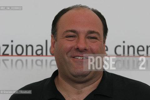 06_09_05 - 62 VENICE FILM FESTIVAL - FILM ROMANCE & CIGARETTES - THE ACTOR JAMES GANDOLFINI .©Graziano Arici/Rosebud2