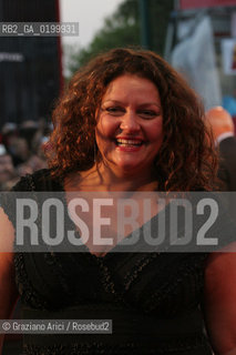 06_09_05 - 62 VENICE FILM FESTIVAL - FILM ROMANCE & CIGARETTES - PREMIERE/REDCARPET - THE ACTRESS AIDA TURTURRO.©Graziano Arici/Rosebud2