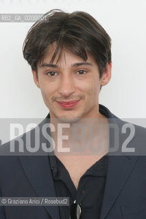 07_09_05 - 62 VENICE FILM FESTIVAL - FILM TEXAS - THE DIRECTOR FAUSTO PARAVIDINO.©Graziano Arici/Rosebud2