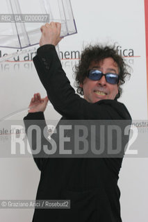 07_09_05 - 62 VENICE FILM FESTIVAL - FILM TIM BURTONS CORPSE BRIDE - THE DIRECTOR TIM BURTON.©Graziano Arici/Rosebud2