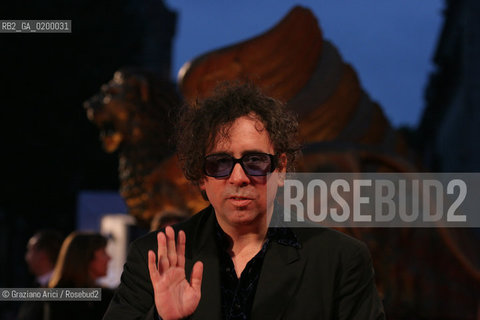 07_09_05 - 62 VENICE FILM FESTIVAL - FILM TIM BURTONS CORPSE BRIDE - PREMIERE/REDCARPET - THE DIRECTOR TIM BURTON.©Graziano Arici/Rosebud2