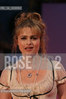 07_09_05 - 62 VENICE FILM FESTIVAL - FILM TIM BURTONS CORPSE BRIDE - PREMIERE/REDCARPET - THE ACTRESS HELENA BONHAM CARTER.©Graziano Arici/Rosebud2