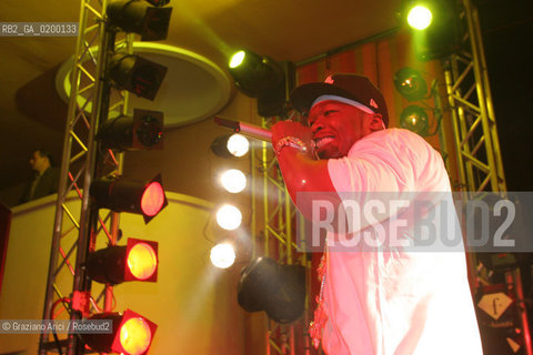 08_09_05 - 62 FILM FESTIVAL - THE RAPPER 50 CENT.©Graziano Arici/Rosebud2