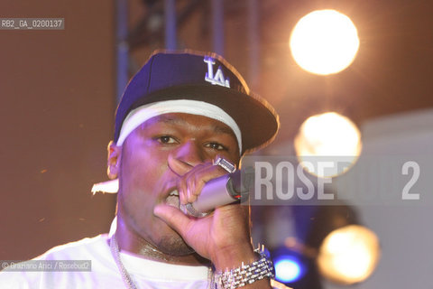 08_09_05 - 62 FILM FESTIVAL - THE RAPPER 50 CENT ©Graziano Arici/Rosebud2