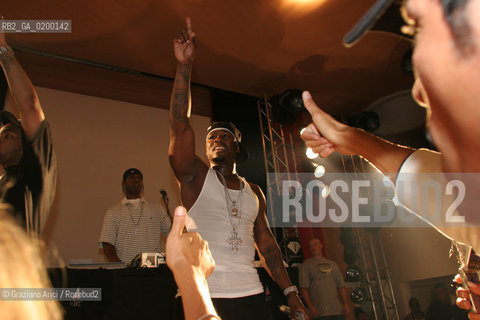 08_09_05 - 62 FILM FESTIVAL - THE RAPPER 50 CENT ©Graziano Arici/Rosebud2