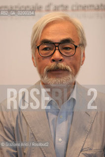 09_09_05 - 62 VENICE FILM FESTIVAL - GOLDEN LION FOR LIFETIME ACHIEVEMENT TO HAYAO MIYAZAKI.©Graziano Arici/Rosebud2