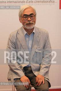09_09_05 - 62 VENICE FILM FESTIVAL - GOLDEN LION FOR LIFETIME ACHIEVEMENT TO HAYAO MIYAZAKI.©Graziano Arici/Rosebud2