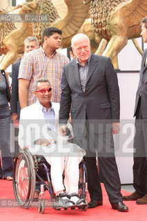 09_09_05 - 62 VENICE FILM FESTIVAL - GIL ROSSELLINI AT THE RED CARPET.©Graziano Arici/Rosebud2