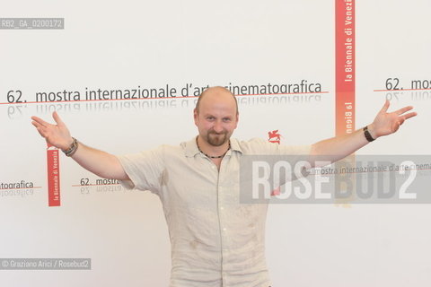 10_09_05 - 62 VENICE FILM FESTIVAL - FILM THE DESCENT - THE DIRECTOR NEIL MARSHALL.©Graziano Arici/Rosebud2