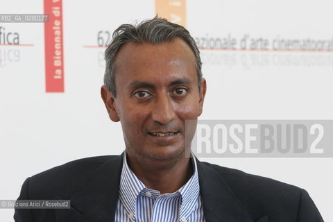 10_09_05 - 62 VENICE FILM FESTIVAL - FILM KILL GIL - THE DIRECTOR GIL ROSSELLINI.©Graziano Arici/Rosebud2