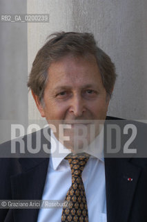 VENEZIA SETTEMBRE 2005 THE PHISICIAN CLAUDE COHEN-TANNOUDJI, NOBEL PRIZE FOR THE PHISICS  ©Graziano Arici/Rosebud2 SCIENZA PREMIO NOBEL