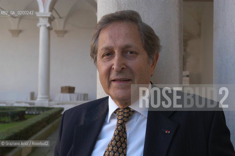 VENEZIA SETTEMBRE 2005 THE PHISICIAN CLAUDE COHEN-TANNOUDJI, NOBEL PRIZE FOR THE PHISICS  ©Graziano Arici/Rosebud2 SCIENZA PREMIO NOBEL