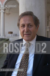VENEZIA SETTEMBRE 2005 THE PHISICIAN CLAUDE COHEN-TANNOUDJI, NOBEL PRIZE FOR THE PHISICS  ©Graziano Arici/Rosebud2 SCIENZA PREMIO NOBEL