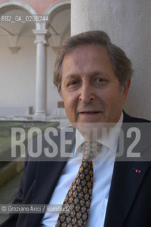 VENEZIA SETTEMBRE 2005 THE PHISICIAN CLAUDE COHEN-TANNOUDJI, NOBEL PRIZE FOR THE PHISICS  ©Graziano Arici/Rosebud2 SCIENZA PREMIO NOBEL