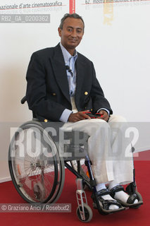 10_09_05 - 62 VENICE FILM FESTIVAL - FILM KILL GIL - THE DIRECTOR GIL ROSSELLINI.©Graziano Arici/Rosebud2