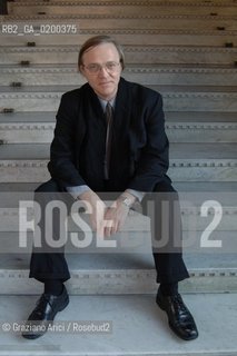 VENICE 10/12/05 - ROBERT STORR, DIRECTOR OF THE 52nd INTERNATIONAL ART EXIBITION OF VENICE (2007) ©Graziano Arici/Rosebud2 / ARTE BIENNALE DARTE CRITICO