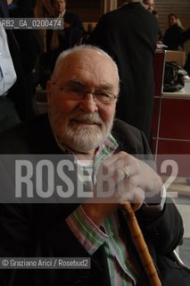 VENICE 2006 - THE CRITIC AND ART HISTORIAN PONTUS HULTEN ©Graziano Arici/Rosebud2 ARTE CRITICO