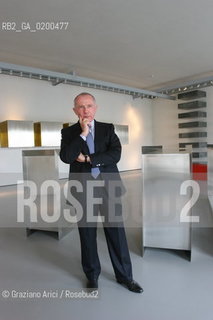VENEZIA 14 APRILE 2006 - THE FRENCH BUSINESSMAN AND ART COLLECTOR FRANCOIS PINAULT,   PRESIDENT OF PALAZZO GRASSI IN VENICE ©Graziano Arici/Rosebud2 FINANZA ARTE