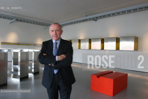 VENEZIA 14 APRILE 2006 - THE FRENCH BUSINESSMAN AND ART COLLECTOR FRANCOIS PINAULT,   PRESIDENT OF PALAZZO GRASSI IN VENICE ©Graziano Arici/Rosebud2 FINANZA ARTE
