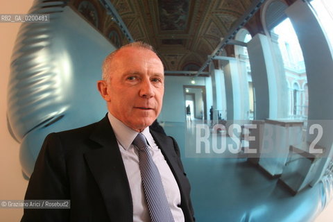 VENEZIA 14 APRILE 2006 - THE FRENCH BUSINESSMAN AND ART COLLECTOR FRANCOIS PINAULT,   PRESIDENT OF PALAZZO GRASSI IN VENICE ©Graziano Arici/Rosebud2 FINANZA ARTE