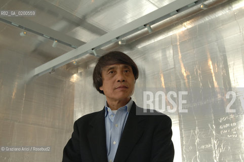 VENICE 27 APRILE 2006 -  MOSTRA A PALAZZO GRASSI  WHERE ARE WE GOING? -  THE ARCHITECT TADAO ANDO -  ©Graziano Arici/Rosebud2 ARTE ARCHITETTURA ARCHITETTO