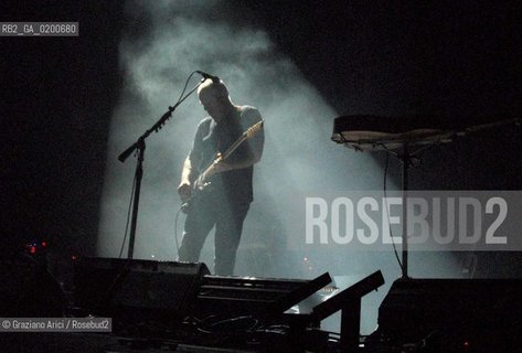 VENICE 22 AGOSTO 2006 - CONCERT OF THE ROCK SINGER DAVID GILMOUR IN ST.MARKS PLACE ©Graziano Arici/Rosebud2 POP CONCERTO PINK FLOYD