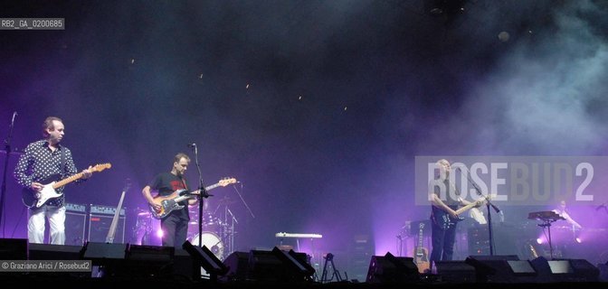 VENICE 22 AGOSTO 2006 - CONCERT OF THE ROCK SINGER DAVID GILMOUR IN ST.MARKS PLACE ©Graziano Arici/Rosebud2 POP CONCERTO PINK FLOYD