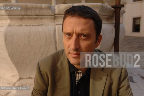 VENICE 10/09/06 - PREMIO CAMPIELLO AWARD : THE WRITER PIETRANGELO BUTTAFUOCO ©Graziano Arici/Rosebud2 LETTERATURA