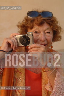 VENICE 10/09/06 - PREMIO CAMPIELLO AWARD : THE PUBLISHER INGE FELTRINELLI ©Graziano Arici/Rosebud2 LETTERATURA