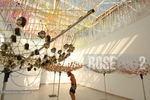 VENICE 7/09/06 - 10TH INTERNATIONAL ARCHITECTURE EXHIBITION - 10 BIENNALE ARCHITETTURA : THE HUNGARIAN PAVILLON: : RE:ORIENT-MIGRATING ARCHITECTURES  ©Graziano Arici/Rosebud2