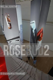 VENICE 7/09/06 - 10TH INTERNATIONAL ARCHITECTURE EXHIBITION - 10 BIENNALE ARCHITETTURA : THE GERMAN PAVILLON: : CONVERTIBLE CITY ©Graziano Arici/Rosebud2