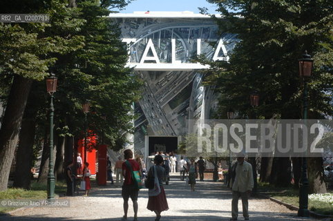 VENICE 7/09/06 - 10TH INTERNATIONAL ARCHITECTURE EXHIBITION - 10 BIENNALE ARCHITETTURA : THE ITALIAN PAVILLON: ©Graziano Arici/Rosebud2